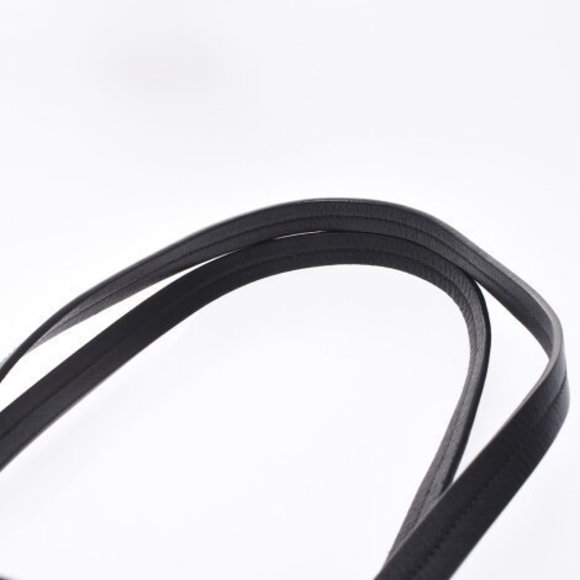 PRADA Black Nylon Leather Tote Bag - Picture 4 of 12